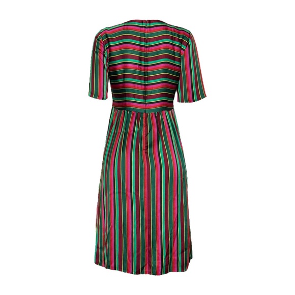 SÉZANE Leona Midi Dress, Multicolor Stripe, FR38/US6 - Picture 5 of 11